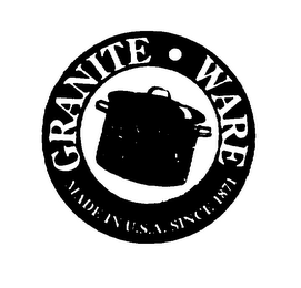 GRANITE WARE MADE IN U.S.A.  SINCE 1871