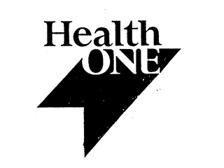 HEALTH ONE