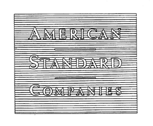 AMERICAN STANDARD COMPANIES