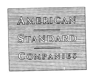 AMERICAN STANDARD COMPANIES