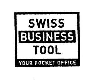 SWISS BUSINESS TOOL YOUR POCKET OFFICE