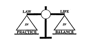 LAW IN PRACTICE LIFE IN BALANCE