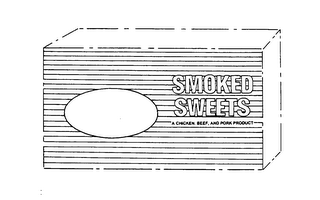 SMOKED SWEETS A CHICKEN, BEEF, AND PORKPRODUCT