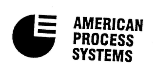 AMERICAN PROCESS SYSTEMS