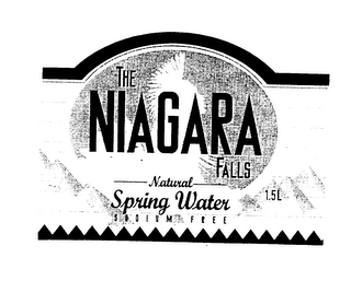 THE NIAGARA FALLS NATURAL SPRING WATER SODIUM FREE 1.5L