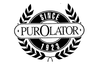 PUROLATOR SINCE 1923