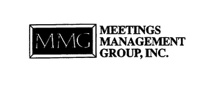 MEETINGS MANAGEMENT GROUP, INC.