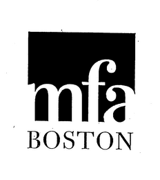 MFA BOSTON