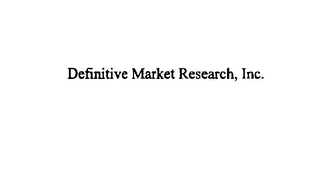 DEFINITIVE MARKET RESEARCH, INC.