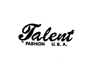 TALENT FASHION U.S.A.