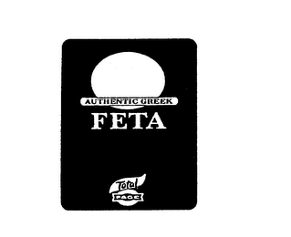 AUTHENTIC GREEK FETA TOTAL FAGE