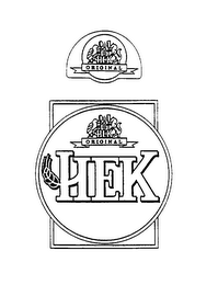 HEK ORIGINAL ORIGINAL