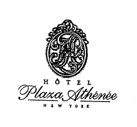 HOTEL PLAZA ATHENEE NEW YORK