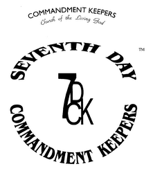 7DCK SEVENTH DAY COMMANDMENT KEEPERS