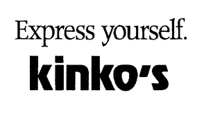 EXPRESS YOURSELF KINKO'S