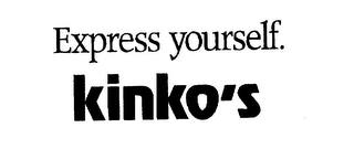 EXPRESS YOURSELF KINKO'S