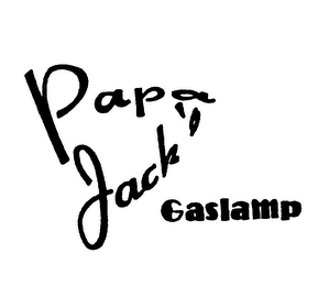 PAPA JACK'S GASLAMP