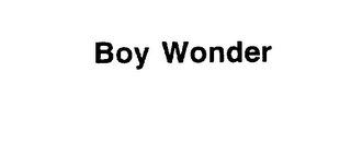 BOY WONDER