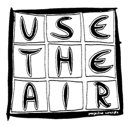 USE THE AIR PROSPECTIVE CONCEPTS