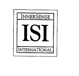 INNERSENSE ISI INTERNATIONAL