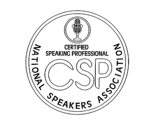 NATIONAL SPEAKERS ASSOCIATION NSA CERTIFIED SPEAKING PROFESSIONAL CSP