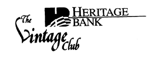 HB HERITAGE BANK THE VINTAGE CLUB