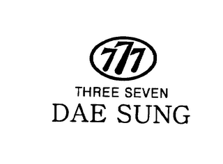 THREE SEVEN DAE SUNG