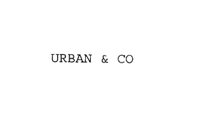 URBAN & CO