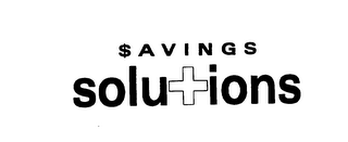 $AVINGS SOLUTIONS