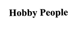 HOBBY PEOPLE