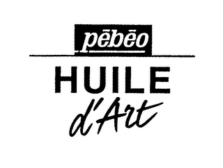 PEBEO HUILE D'ART