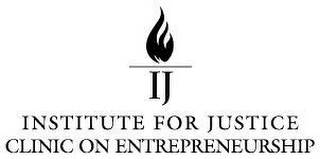 IJ INSTITUTE FOR JUSTICE CLINIC ON ENTREPRENEURSHIP