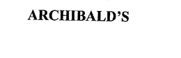 ARCHIBALD'S