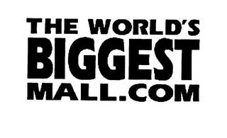 THE WORLD'S BIGGEST MALL.COM