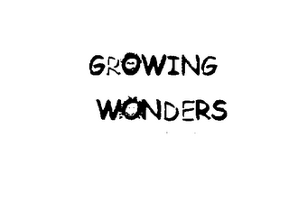 GROWING WONDERS GROWING THE BRIGHT MINDS OF TODAY INTO THE LEADERS OF TOMORROW