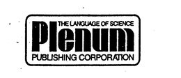 THE LANGUAGE OF SCIENCE PLENUM PUBLISHING CORPORATION