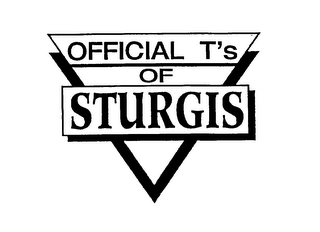 OFFICIAL T'S OF STURGIS