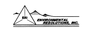 ERI ENVIRONMENTAL RESOLUTIONS, INC.