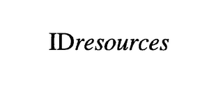 IDRESOURCES