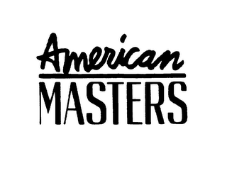 AMERICAN MASTERS