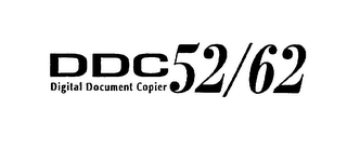 DDC 52/62 DIGITAL DOCUMENT COPIER