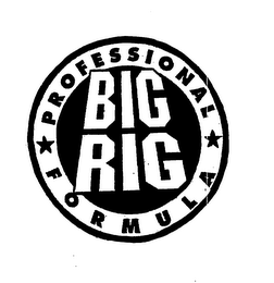 BIG RIG PROFESSIONAL FORMULA