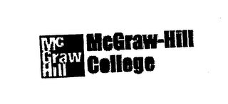 MC GRAW HILL MCGRAW- HILL COLLEGE