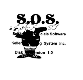 S.O.S. SCHEDULING OFFICIAL SOFTWARE KELLER OPERATING SYSTEM INC. DISK 1, VERSION 1.0