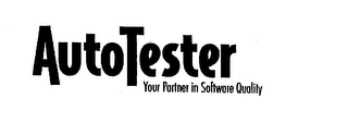 AUTOTESTER YOUR PARTNER IN SOFTWARE QUALITY