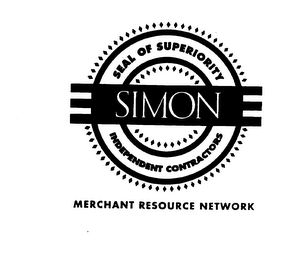 SIMON SEAL OF SUPERIORITY INDEPENDENT CONTRACTORS MERCHANT RESOURCE NETWORK