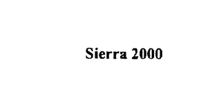 SIERRA 2000