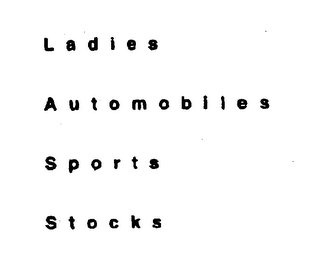 LADIES AUTOMOBILES SPORTS STOCKS