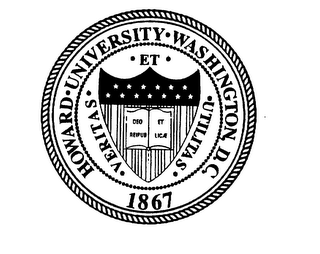 HOWARD UNIVERSITY WASHINGTON D.C. 1867 VERITAS ET UTILITAS