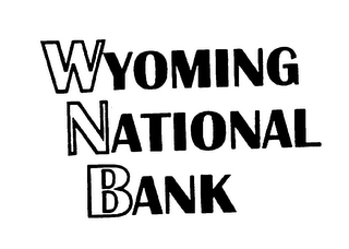 WYOMING NATIONAL BANK